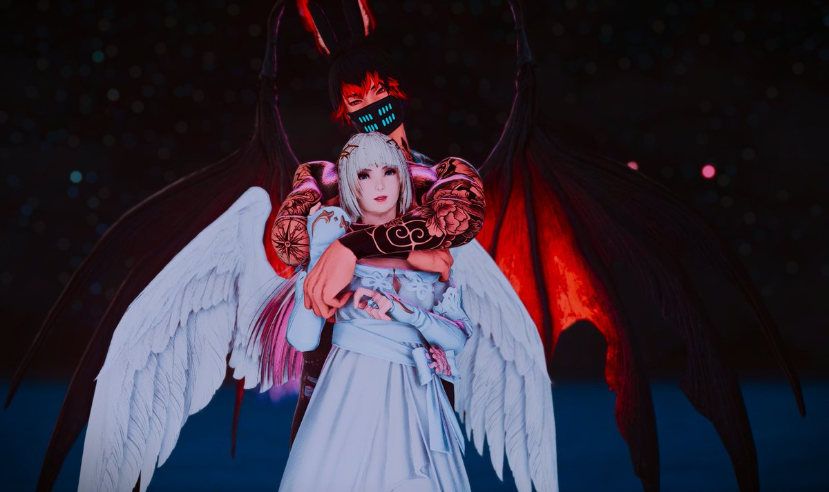 Kay_Bael's tweet photo. Angel and Demon ♥

#ff14 #ffxiv #GPOSERS  #ffxivsnaps https://t.co/ooLvmlOBGi