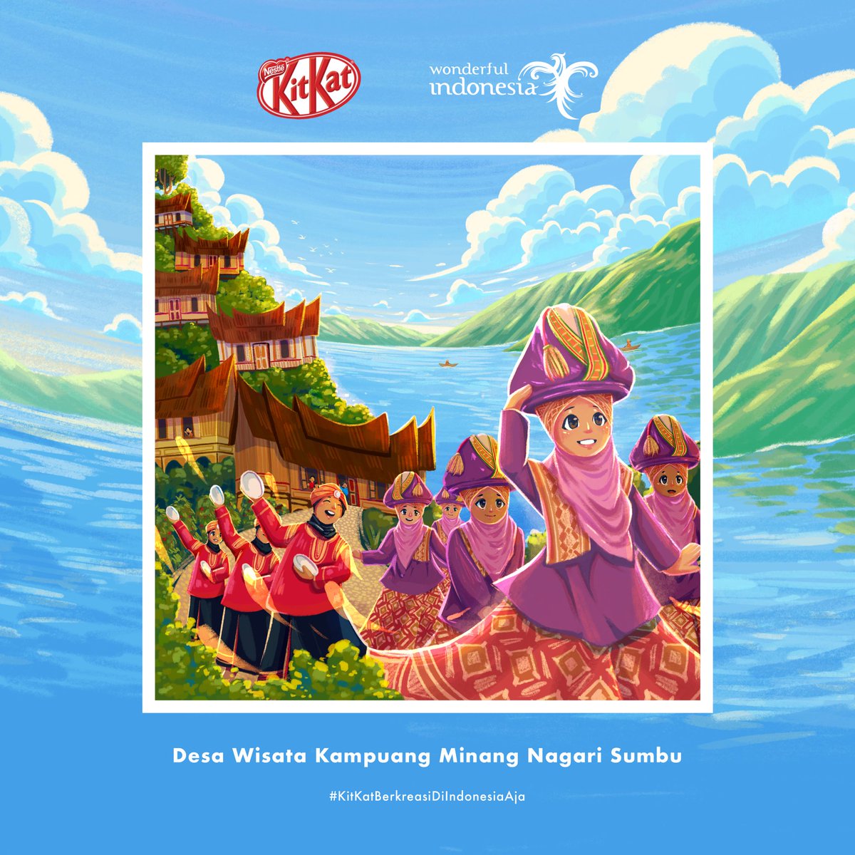 Late night post tapi super bangga brainstorming sehari, kerjain sehari. 

Ngga terlalu peduli menangnya, buat aku melawan burn out dan bisa menghasilkan kaya gini udah suatu kemenangan sih hehe