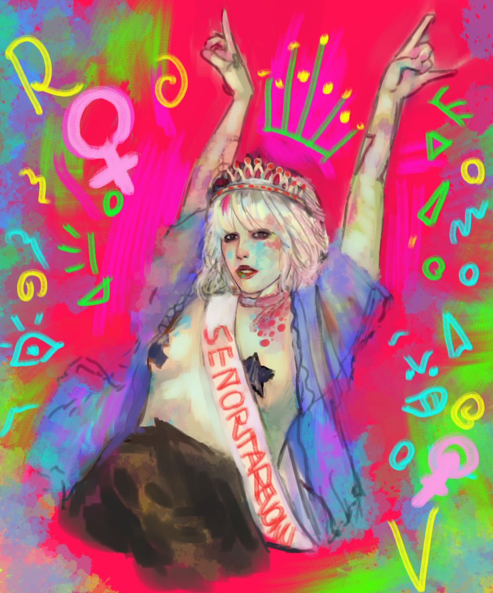 Dary_0w0's tweet photo. Un fanart que hize con mucho cariño pata una de mis cantantes fav @Bruses_  espero les guste!!

#bruses #señoritaRevolucion #fanart #art #dibujo #painting #scrable #drawing #sketch #sketchbook #portrait #retrato https://t.co/SchpWXgA8V