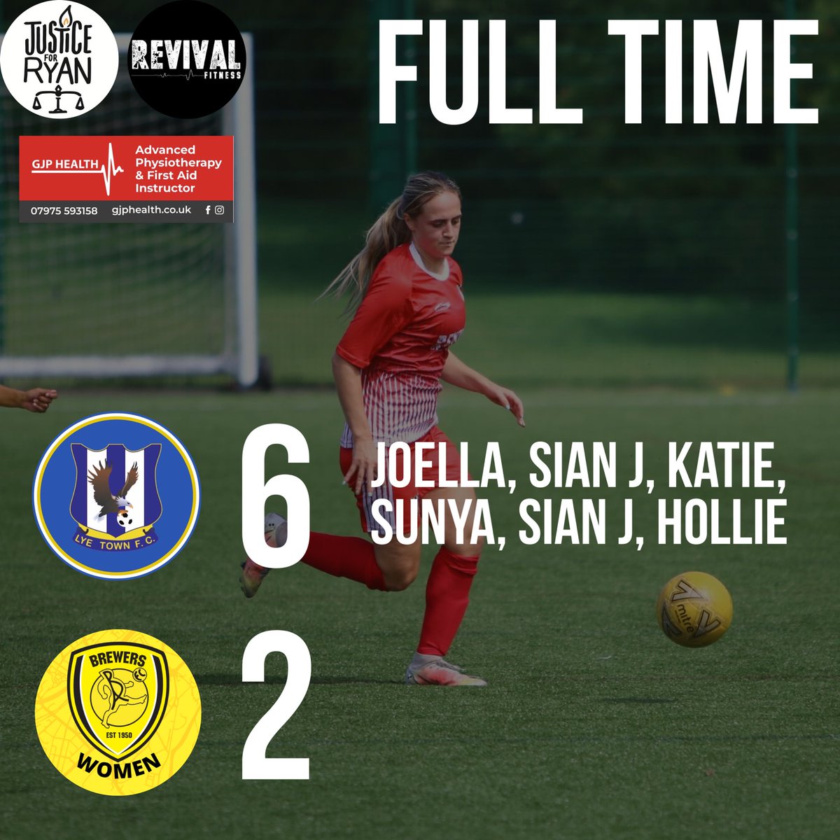 lyetownladies's tweet photo. Full time result against @BAFCWomen, great performance from the ladies today!🦅💙 https://t.co/ufwMfcdHiM