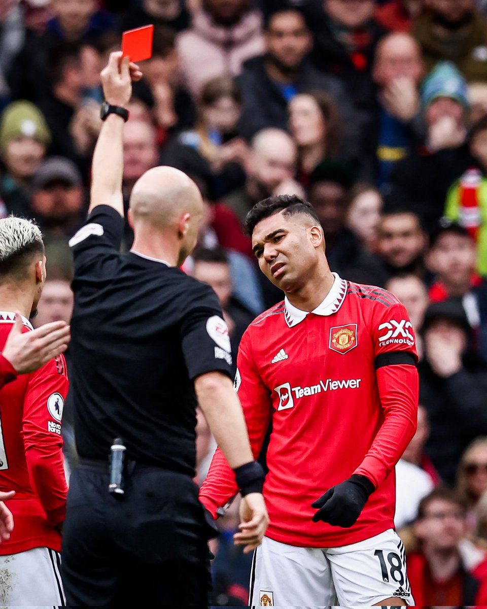 ManUtdMania (@manutdmania_) on Twitter photo Should <a href="/ManUtd/">Manchester United</a> appeal casemiro’s red card or do you think it’s fair decision? 🤔
#MUFC ✅ Should <a href="/ManUtd/">Manchester United</a> appeal casemiro’s red card or do you think it’s fair decision? 🤔
#MUFC ✅
