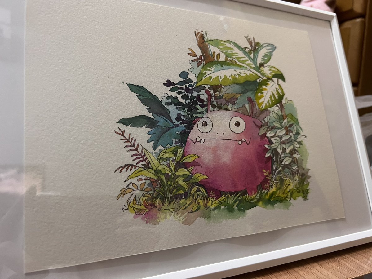 ssybaoken's tweet photo. ภาพวาดของพรีหมีหมอกจากงาน #sprinklesparkle มาถึงแล้ว 🫠🫠 ทุกชิ้นคือฮีลใจมาก ดีใจมากที่ได้เจอพี่หมอก ตื่นเต้น ตื้นตันปนๆกันไปหมด งานทุกชิ้นตรงนี้ทางนี้จะดูแลมันให้ดีที่สุด มีอีก 3-4 รูปที่ยังไม่ได้แกะอีก✨ https://t.co/l7PACorLUv