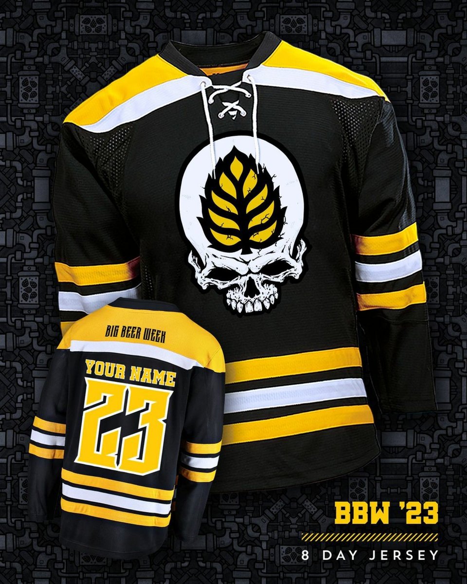ZZguy's tweet photo. We did it, all 8 days. The 4 and 8 day shirts were already a W but I am also deciding to shell out more money for the sweet hockey jersey.
Well done this week @LupulinBrewing #BigBeerWeek https://t.co/zVvndiFfFG