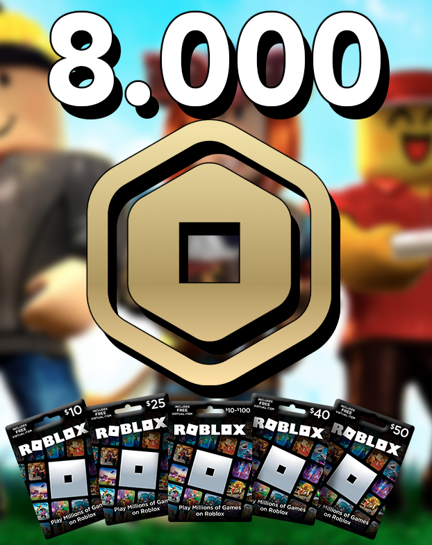 Raconidas's tweet photo. 8.000 ROBUX Giveaway! (10x Targetas 800)
👉10 Ganadores
🟥Participa asÍ; 
📍Sígueme en https://t.co/YNxhoHNf5i
📍 Haz Retweet + Like a este twitt.
🟦Los 10 Ganadores en 1 Semana!
🍀SUERTE🍀 https://t.co/SUqsIMDZmP