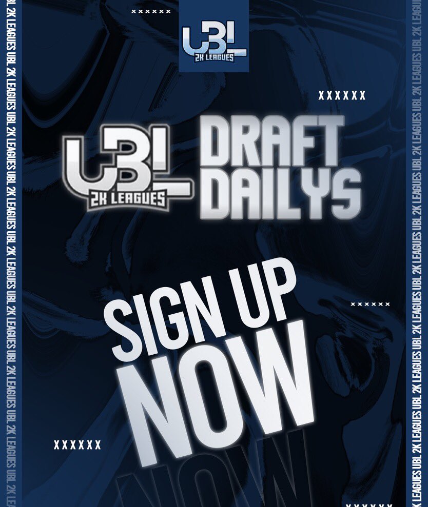speedystreamz's tweet photo. UBL XBDAILY DRAFT MIDDAY TOURNAMENT 

👹 - Deadline to register 3pm est 

🎅- Draft 3:45-4 Est 

👻- Games should start around 4:45 est  

👁️- Player Fee $5 

👨🏽‍🍳- Gm Fee $10 ( pick your own team) 

Register ➡️ https://t.co/MwaVAfj8QG

@UBLM1K3 is sponsoring 4 POINT GUARD GM'S https://t.co/HduduldJ24