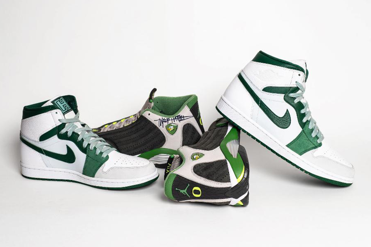 houseofheat's tweet photo. The Harrington Family Foundation fundraiser is headlined by a Tinker Hatfield-Designed Air Jordan 1 👀

DETAILS: https://t.co/H8zuEbM4tu https://t.co/heYHSLIzDT
