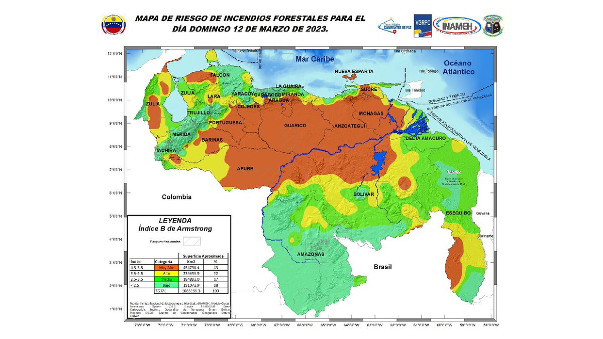 El Instituto Nacional de Meteorología e Hidrología (INAMEH), prevé para este domingo nubosidad y lluvia con descargas eléctricas en 10 estados del país. Más delles 👇 venezuela-news.com/inameh-preve-n… #ChávezComunicador