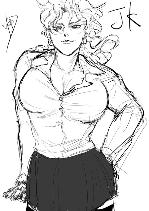 #今日の常盤製女体デオ科
Dィオ♀ 