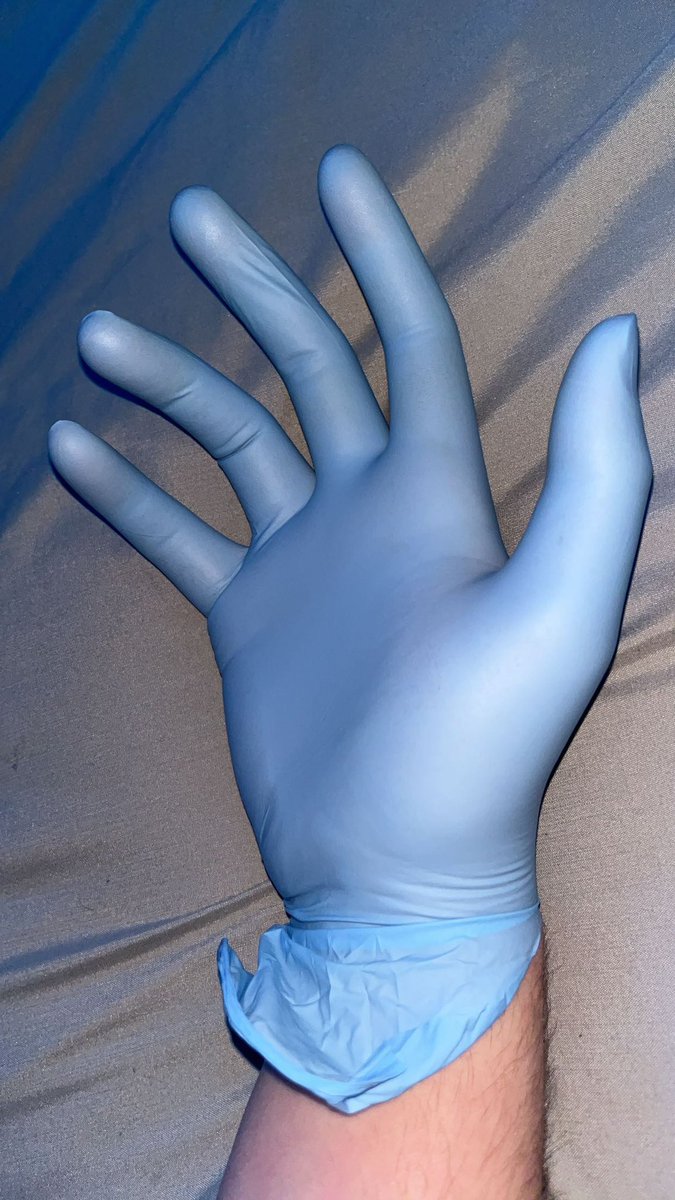 MaleLatexGloves's tweet photo. Love my hands in tight gloves #gaygloves #latexgloves #nitrilegloves https://t.co/ZfPXMOKzHP