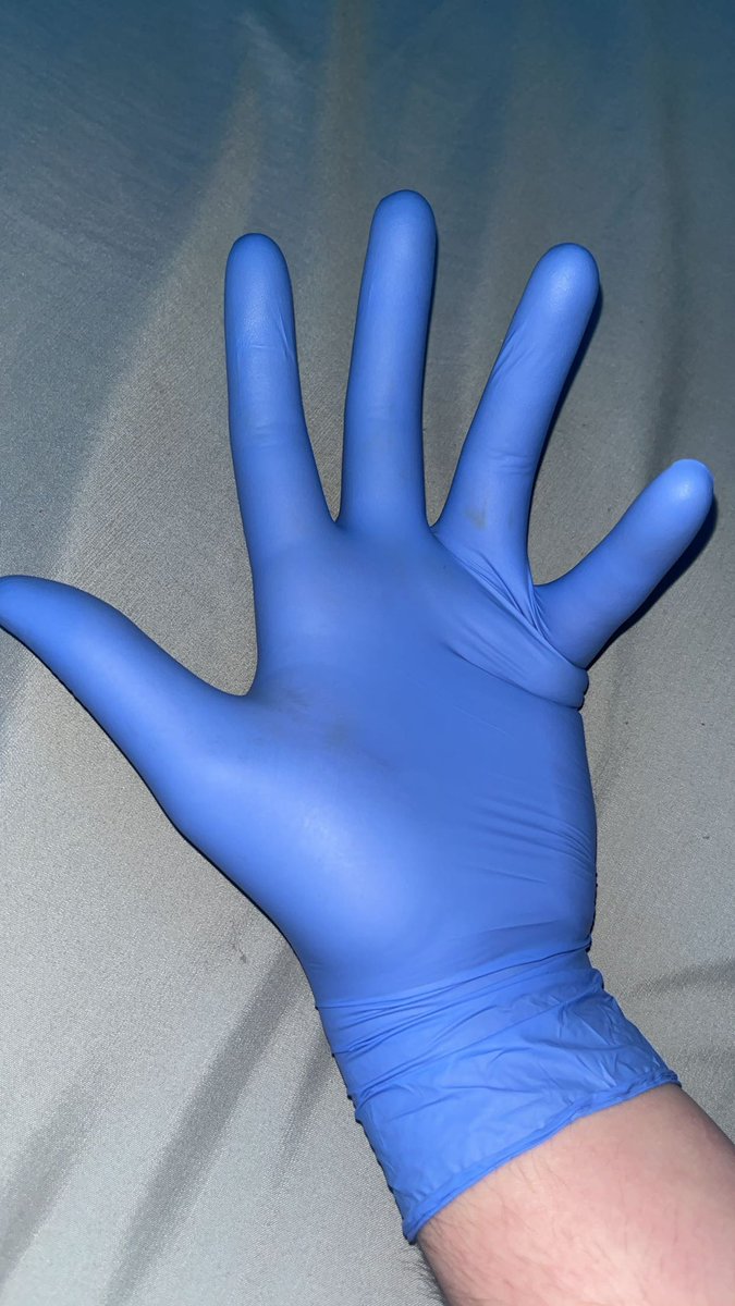MaleLatexGloves's tweet photo. Love my hands in tight gloves #gaygloves #latexgloves #nitrilegloves https://t.co/ZfPXMOKzHP