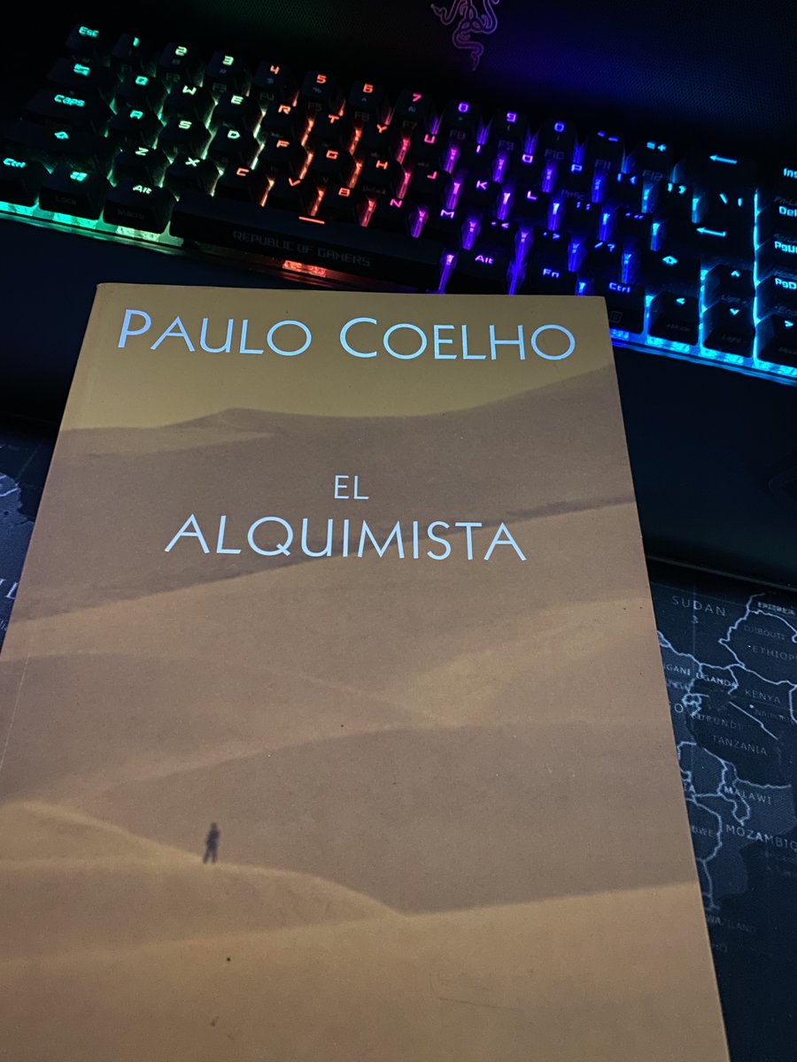 _erph_'s tweet photo. I will start a reading journey “the alchemist” a book that talks about letting all go to follow your dreams… but there is something interesting, the author’s name kinda reminds me about someone @Cohl_world 👀 is this a coincidence? @WaltsVault_NFT https://t.co/nRzcWZS6bi
