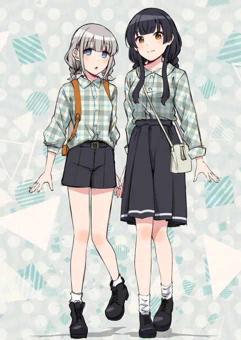 #見た人もなにか無言で2人組をあげる 