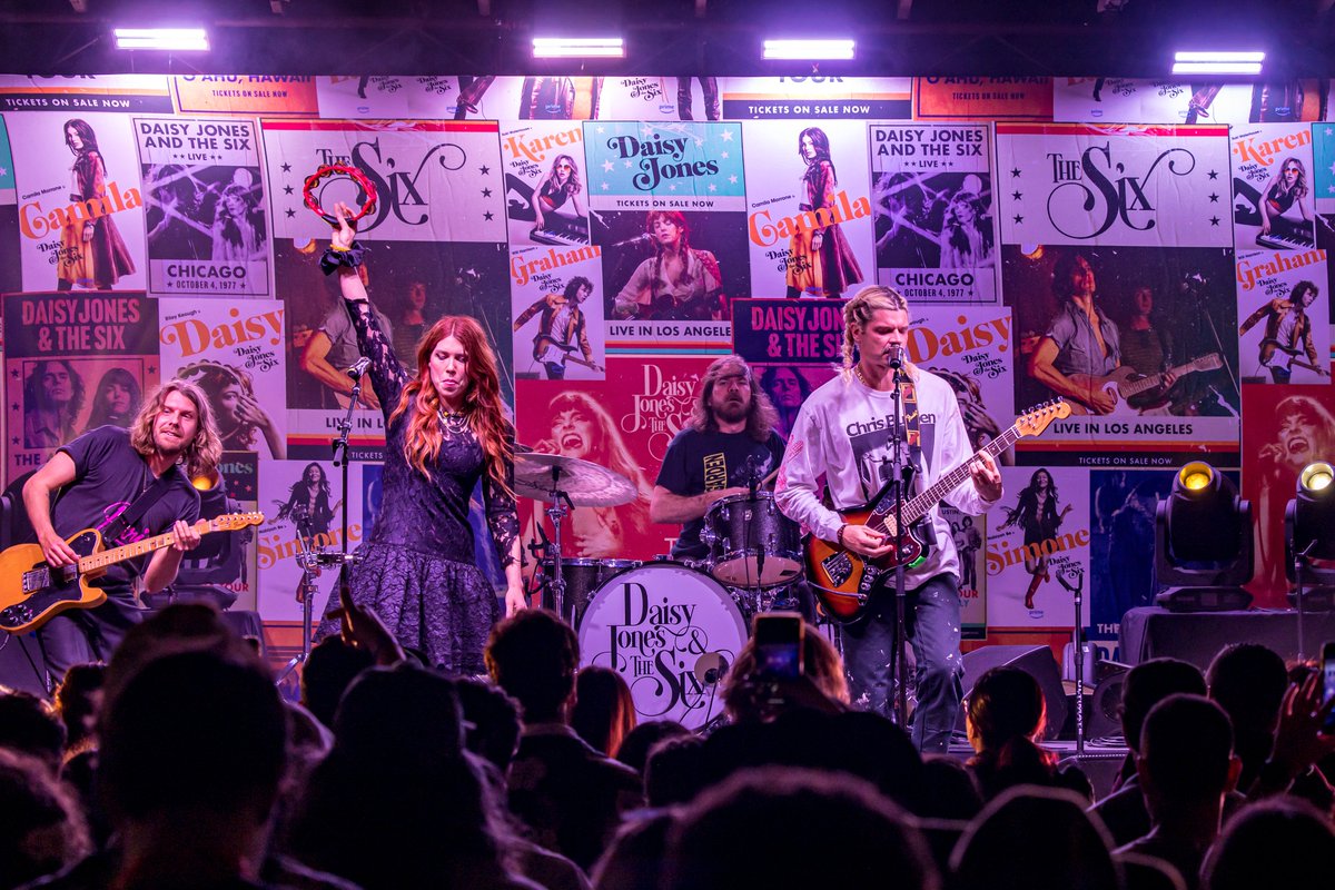 Daisy Jones and The Six Updates on Twitter "RT daisyjonesand6 Thanks to all who joined us for