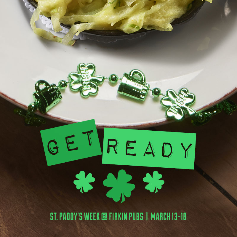 FirkinPubs's tweet photo. Get your #Shamrock 🍀 on with our special St. Paddy's Week Menu! Available starting tomorrow at participating #FirkinPubs 🍀

#TOPubFood #TOFoodie #StPatricksDay #StPaddysWeek #StPatricksDayFood #BritishPubsInTO #TOeats #TOrestaurants #cravethe6ix #GTAEats #6ixEats #6ixDrinks https://t.co/4WtLBcrgvc