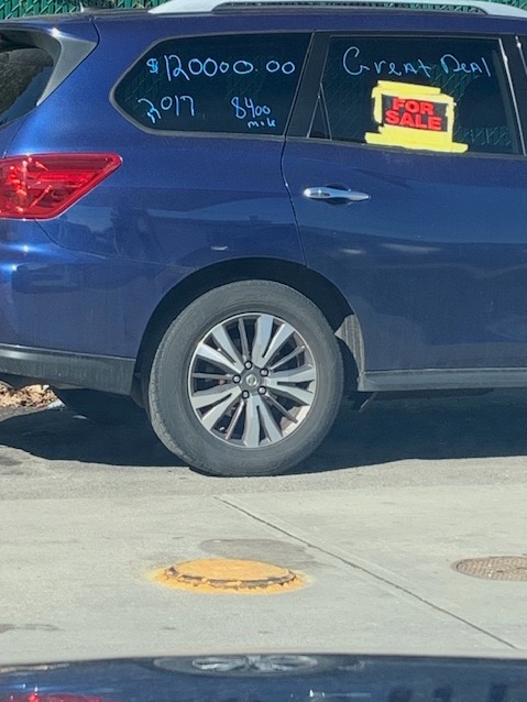 Ldhenward's tweet photo. I had no idea used car prices had got this bad. https://t.co/0viIOyFdXI