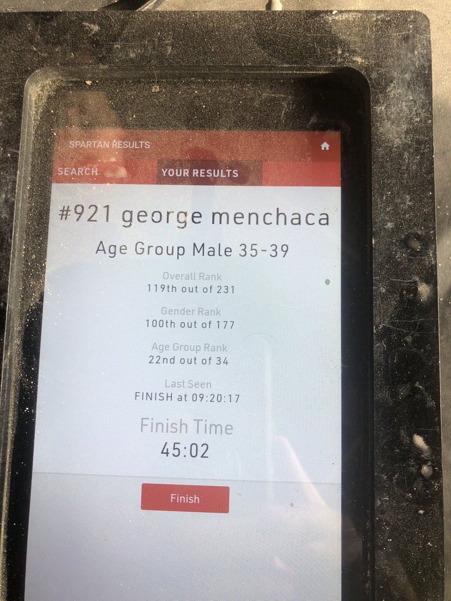 spidergeorge's tweet photo. First race of the year today! Set a new PR for my Spartan Sprint by 12 minutes! Today was a good day! https://t.co/nEOXjLFGSx