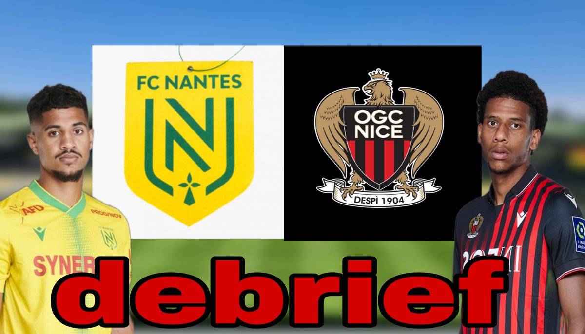 Tonissa8's tweet photo. Debrief du match #FCNOGCN
On se fait avoir 3 fois dans ce match et ça suffit pour ne pas ramener les 3 points.
#debrief #ogcnice #ogcn #nuce #fcn #fcnantes #nantes #ligue1 #ligue1ubereats #tonissa
https://t.co/FBjdJ2oVtE https://t.co/lphaoxAvl6