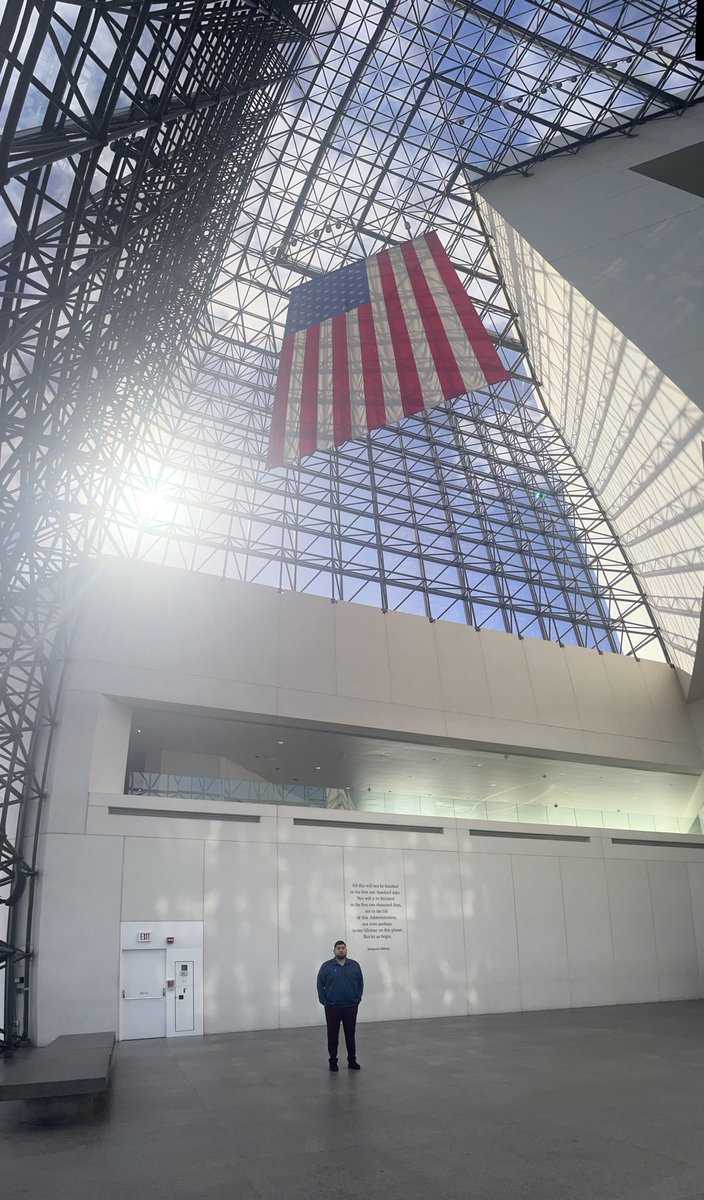 HernandezP67's tweet photo. Visiting the JFK Presidential Library and Museum in Boston! #LeadershipSeries @Region12 https://t.co/qp62eQsXkx
