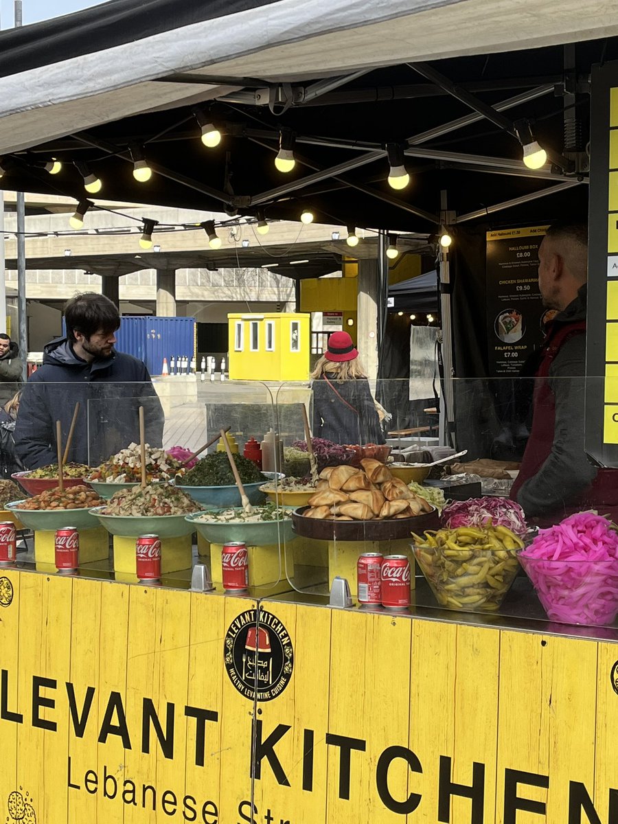 Love this place 🧆 <a href="/levantkitchen1/">levantkitchenandbar</a> <a href="/SCFoodMarket/">Southbank Centre Food Market</a>