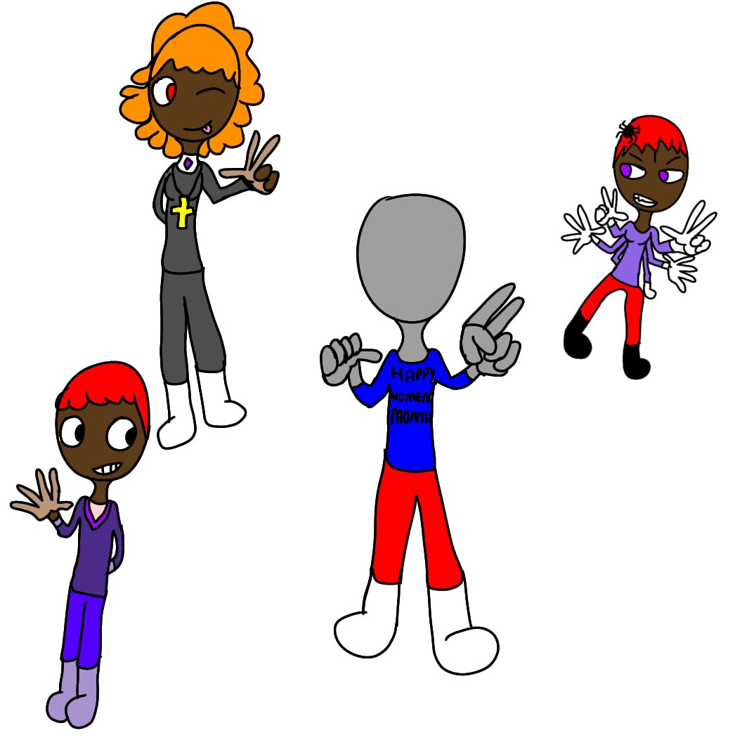 Hall o Weirdos: Happy Women's Day 
Characters: Xero, Mary, Tara, Dani