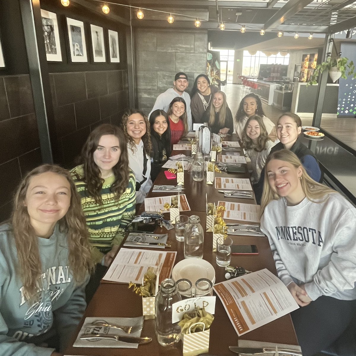 Banzai18Select's tweet photo. A little brunch celebration … because we’re headed to nationals in Columbus, OH this April!! #wearentdoneyet #americanbid @usavolleyball @GreatPlainsVB @PrepDig @Banzaivb https://t.co/zVNXkhIdbo