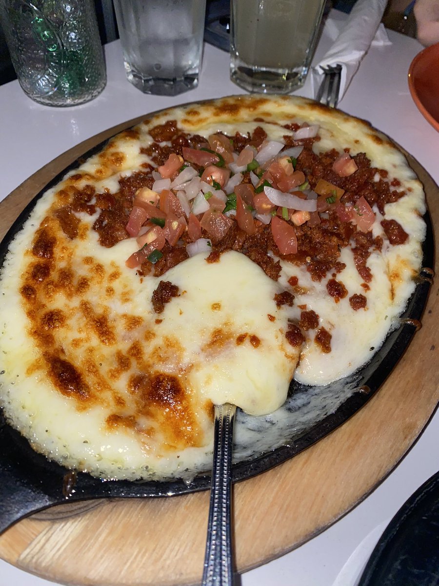no context just queso fundido