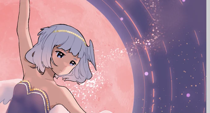 Illustration WIP for  ! Long time no big drawing like this  
