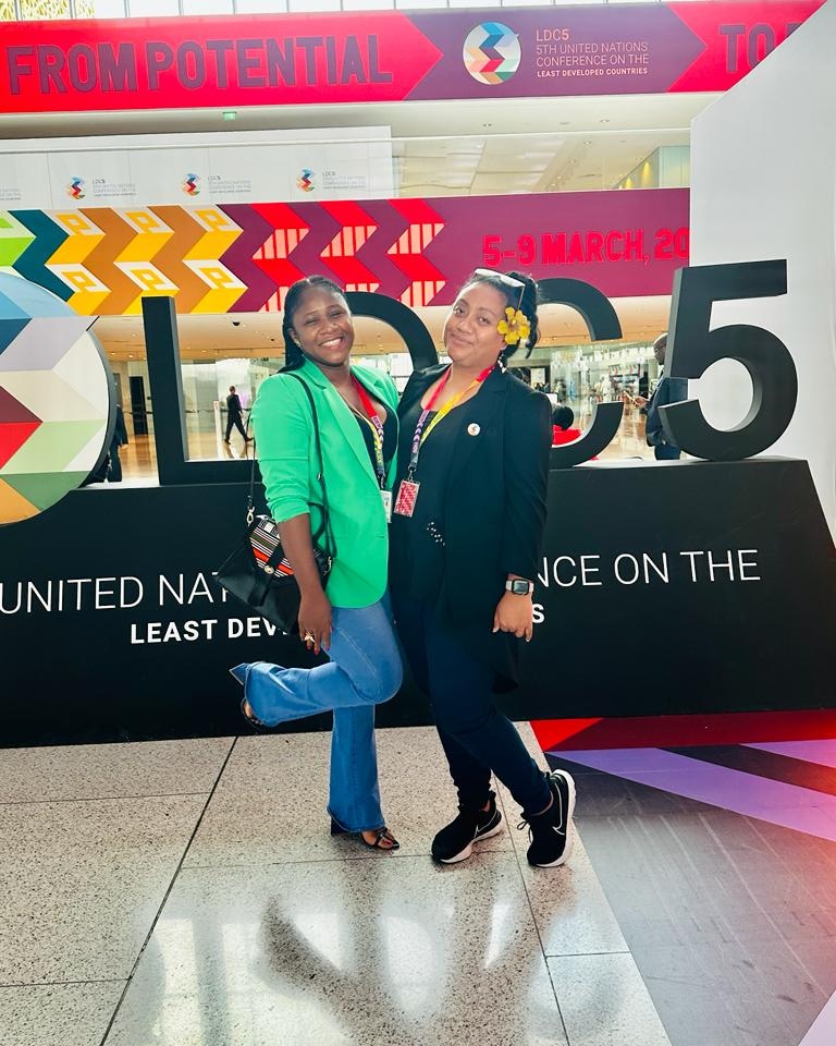AliceGoza's tweet photo. #LDC5 A full successful week in #Doha. From Youth forum to the intergenerational dialogue and our Youth declaration #ForAllGenerations with @UNMGCY and @icmyo officially delivered to @UNOHRLLS. #YouthParticipation #16X16 #FlipTheScript 
#FromPotentialToProsperity @DohaDebates https://t.co/MzxEDsQJZw