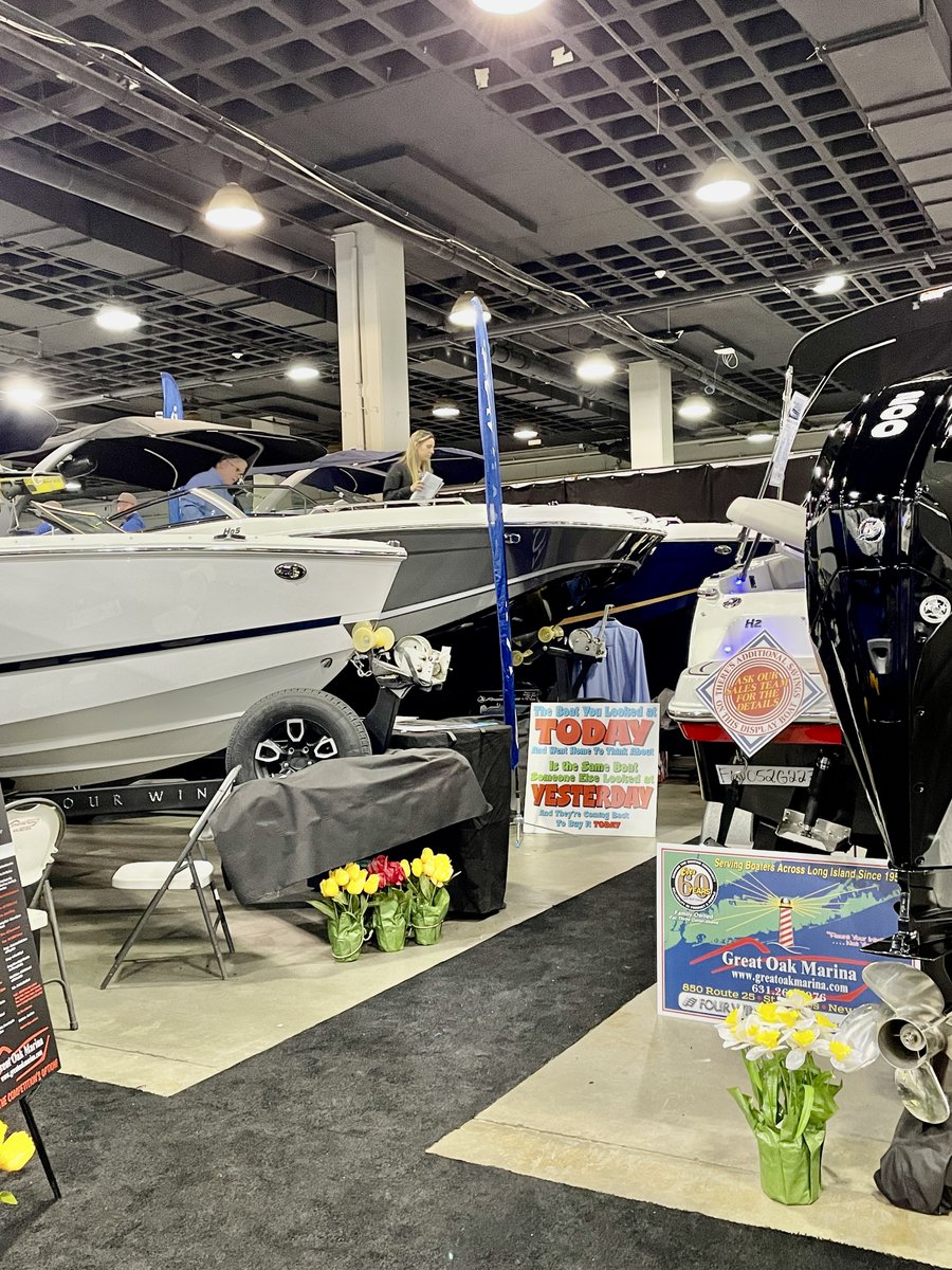 LIBoatBuyers's tweet photo. A few snapshots from the @LIBoatshow presented by @NYMTAboats.

It's a short hop from this boat show to boating season!

#LIboatshow #Nassauboatshow #LongIslandBoatShow https://t.co/JSpSCXtw18