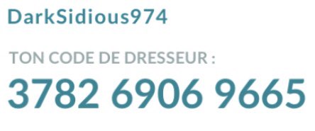 GhostPredator69's tweet photo. Hi 🙋‍♂️ Réunion Island Player🇷🇪
Please Add Me 🙏🏻 
3782 6906 9665
#Pokemongofriend 
#PokemonGoFriendCodes 
#PokemonGOfriendscode 
#pokemongotrainercode 
#PokemonGOCode 
#PokemonGOfriends  
#PokemonGO https://t.co/1TBxhZD3rQ