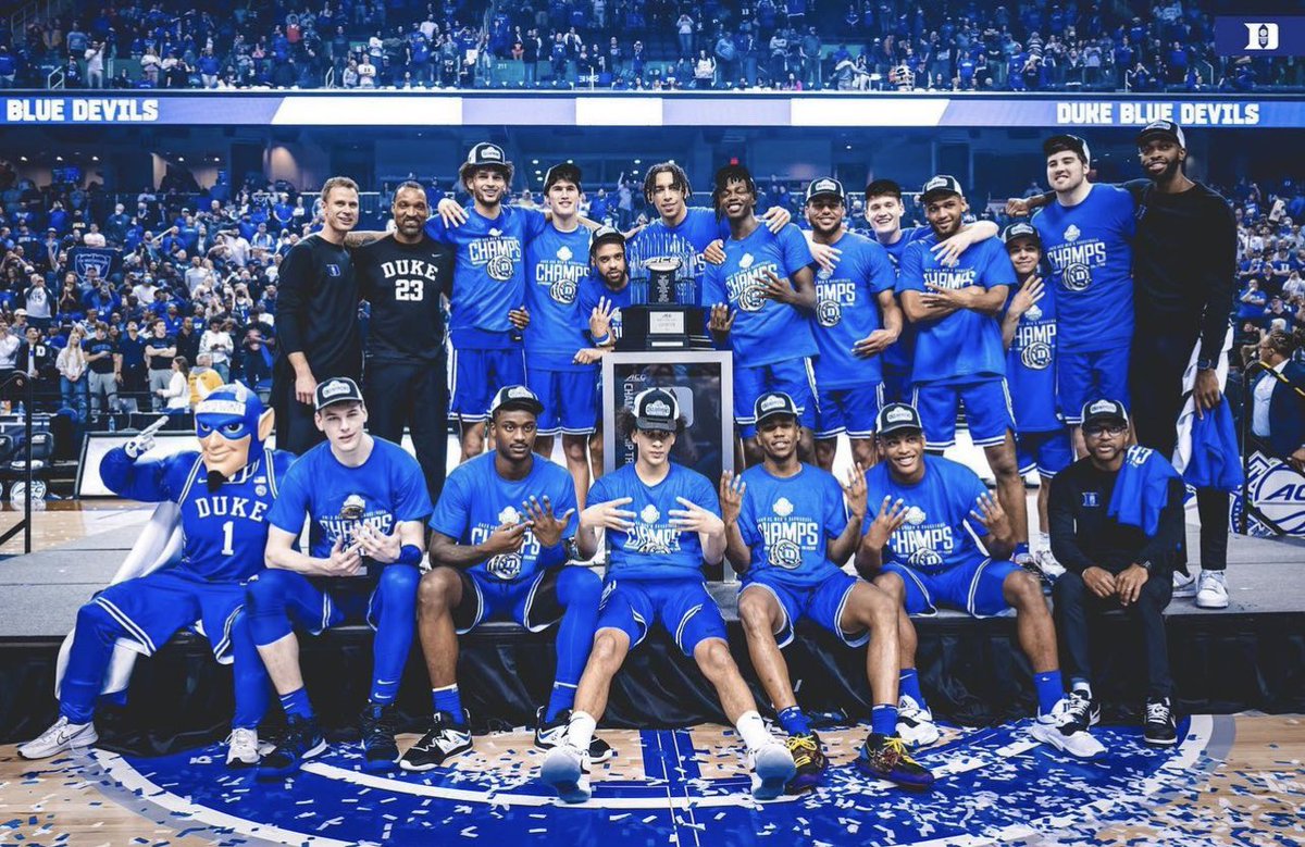 BallBeyond's tweet photo. Congrats to our guys @ryanyoung2323 @DereckLively @dariq_whitehead on winning the ACC Championship , big things start from small beginnings!
#ballbeyond #acc #building #brotherhood #duke https://t.co/TW9IjtyOYr