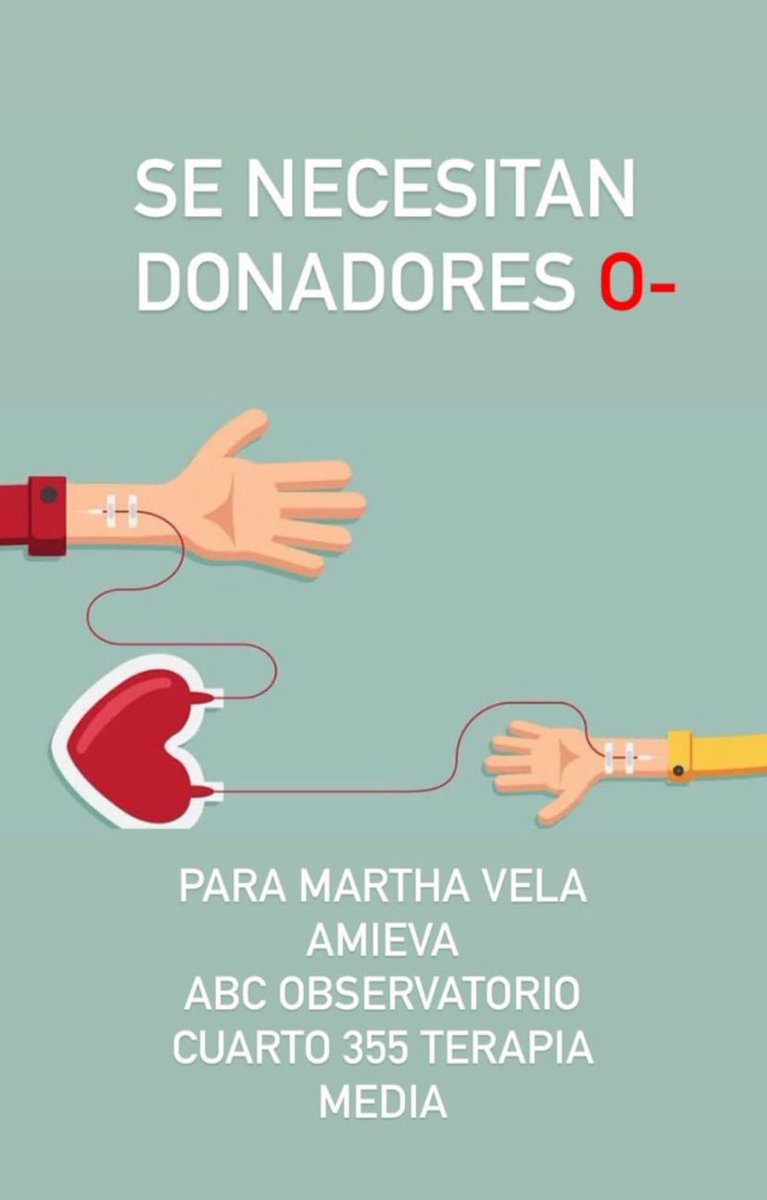 Oigan: acá necesitamos sangre O NEGATIVO.
Me pueden ayudar con un RT por favor?
#Queretaro <a href="/SoyQueretaLOVE/">SoyQueretaLOVE</a>