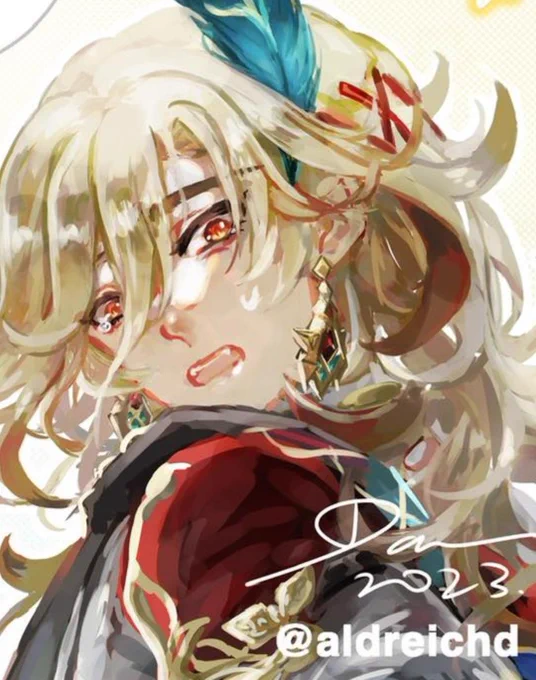 He's crying -- 