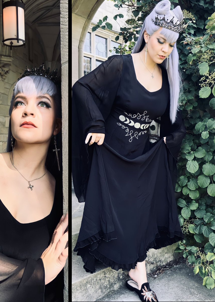 SirensCallCo's tweet photo. I'm so grateful to have had the chance to work on this zine, bringing a Queen Evelynn to life with the use of this amazing dress from Holy Clothing and crown by Sweetvjewlery! Everyone did an amazing job in this zine and I couldn't be more proud of the work we all put in!! https://t.co/uyZA9qyxzj