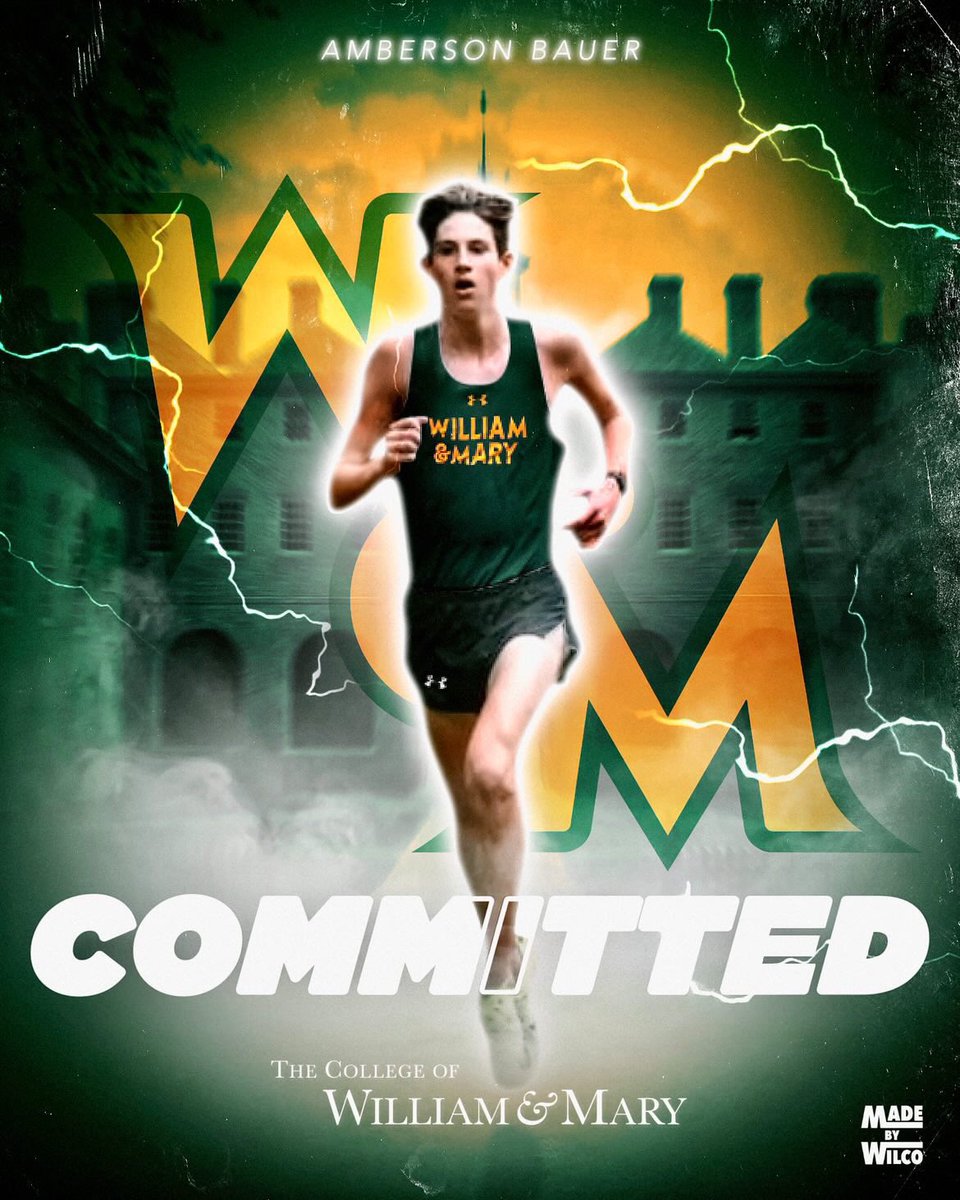 amberson_bauer's tweet photo. I am thrilled to announce that I will be continuing my academic and athletic career at The College of William and Mary. I want to thank my coaches, teammates, friends, and family for supporting me through the years. Roll Tribe! #110%Committed https://t.co/3cAm83qOWN
