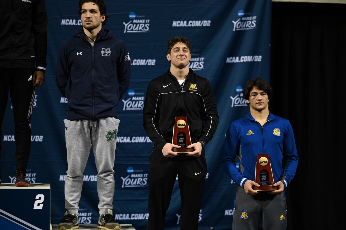 WLU_Wrestling's tweet photo. Our All-Americans on the podium 🏆

#ClimbTheHill https://t.co/Nsfmw70eb7