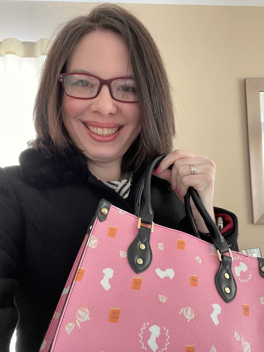 Went to see a Pride and Prejudice play through Aquila Theatre and had to bring my <a href="/JaneAustenCoutr/">JaneAustenCouture</a> purse to the show!