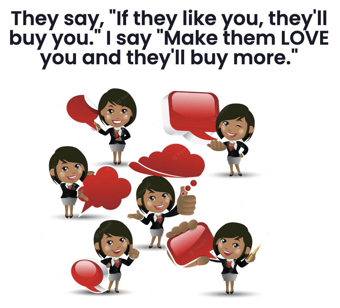 StartOverGal's tweet image. "Make them LOVE you and they'll buy"
#StartOverSuccess #SuccessOver60 #GoalAchieversCommunity #SuccessTrain #ThinkBIGSundayWithMarsha #JoyTVNetwork