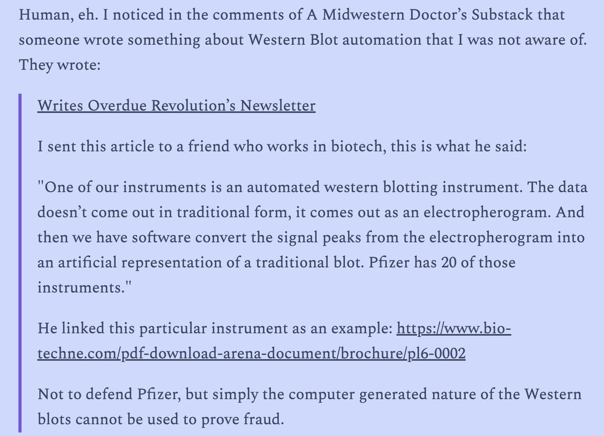 JesslovesMJK's tweet image. This inspires people to LEARN. Which is good. This is a perfect example in the context of #blotgate.
jessicar.substack.com/p/a-follow-up-… We are a team. And we are not paid or incentivized. We want to get as close to the truth as possible.