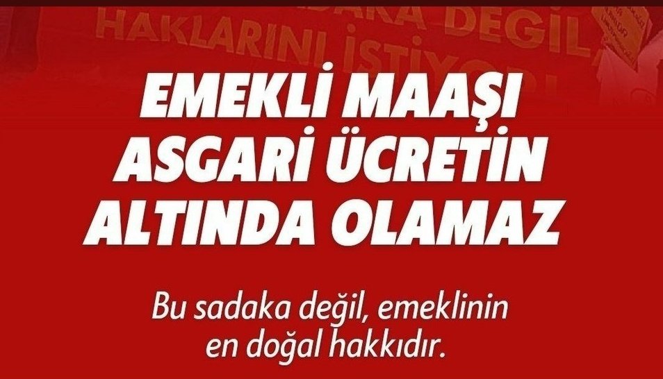 Vekillerin maaşı 73.379 TL

Asgari ücret  8.500 TL

Emekli vekillerin maaşı 51.790 TL

Emeklinin maaşı 5.500 TL

AYNI GEMİDE DEĞİLİZ @Akparti @MHP_Bilgi
#EmekliSecimiBekliyor