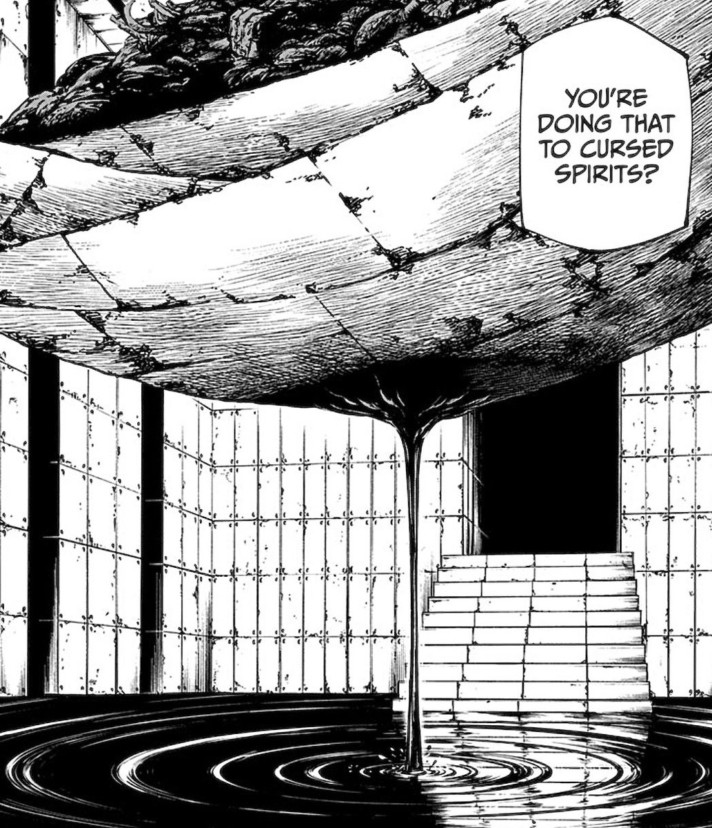 lightningclare's tweet photo. Those fluent in JP lore recognize the “Bath” prepared for Sukuna is directly inspired by the process of a Gu ritual (蠱毒, kodoku in JP) — a ritual where insects, snakes, animals, etc. were trapped in a container until they devoured each other

The sole survivor was said to carry https://t.co/KaFma6zc5w
