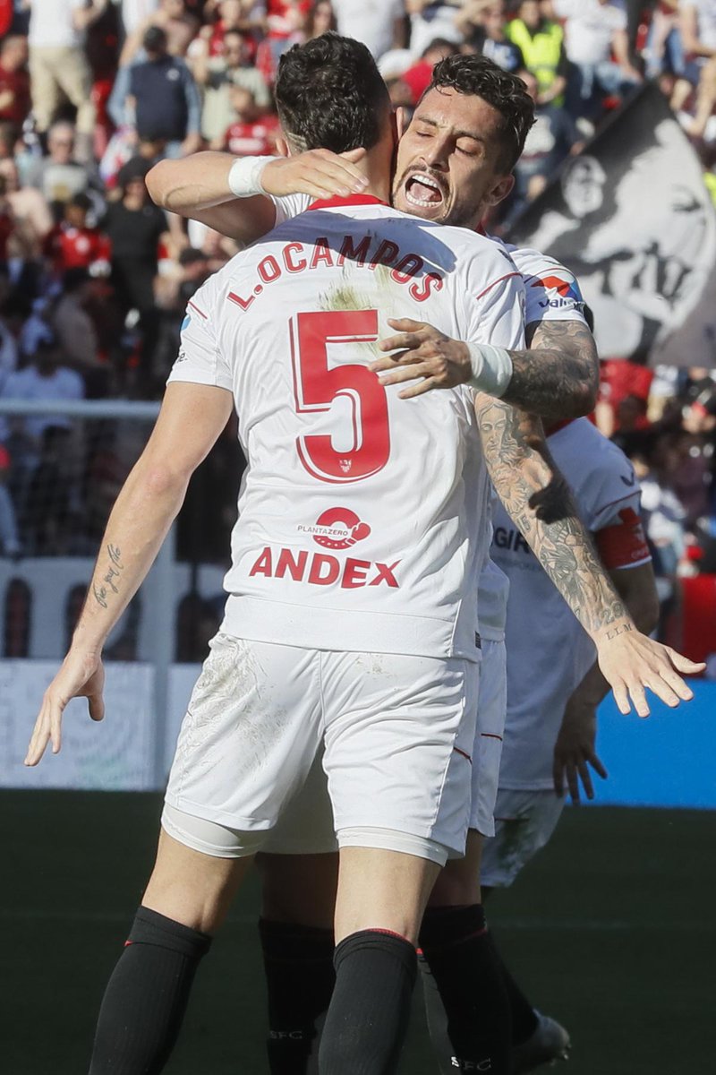 Goal 𝐡𝐮𝐠 🫂 

#LaLigaSantander | #SevillaFCAlmería