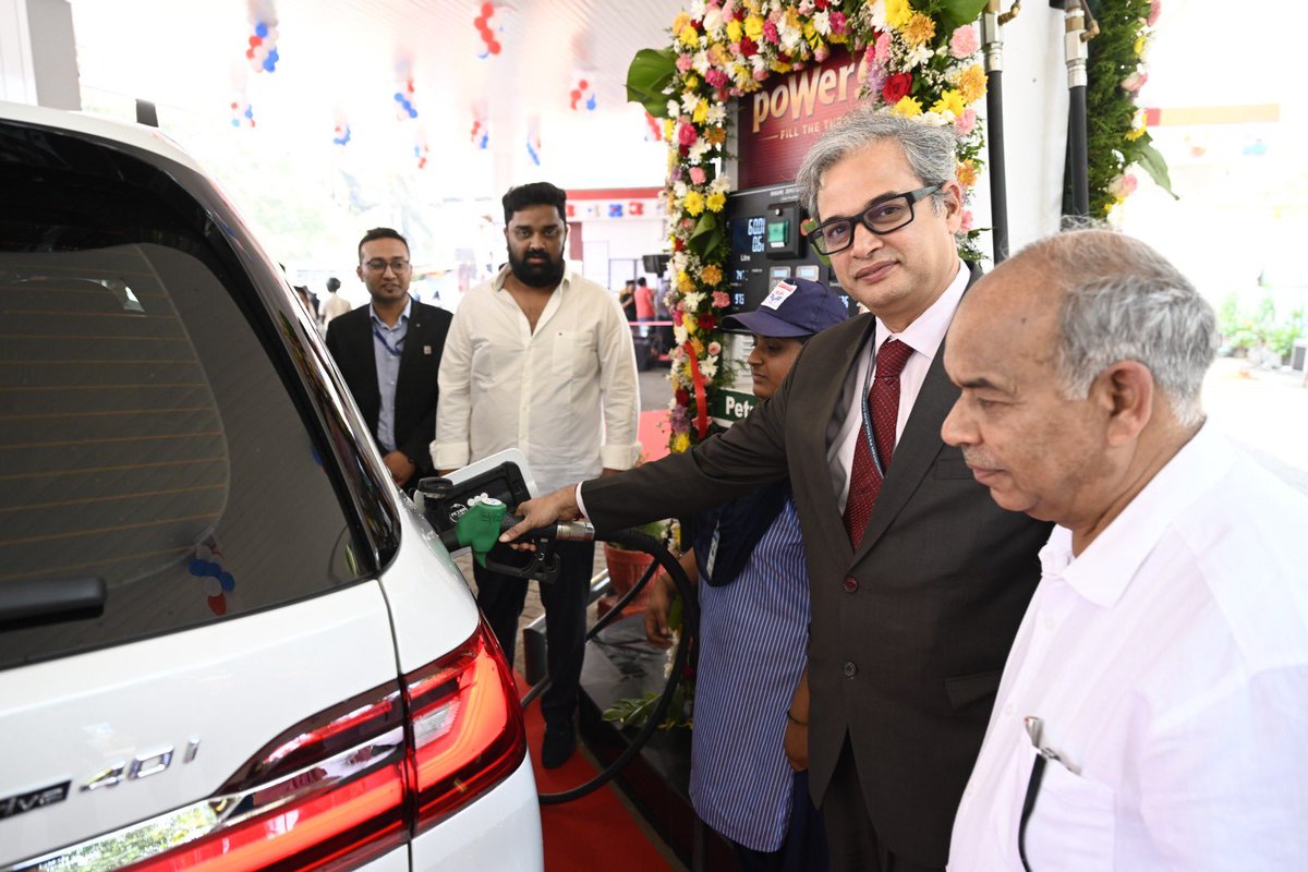 <a href="/HPCL/">Hindustan Petroleum Corporation Limited</a> is proud to Launch #poWer95 , the high octane #Petrol in North #Goa to #Fill_The_Thrill in your cars and  Bikes. The launch was done by Sh. CH Srinivas, CGM -WZ in presence of SRM- Vasco <a href="/jindalhpc/">Prince Jindal</a>.   
<a href="/hpcl_retail/">Mera HP Pump</a> <a href="/Rg03Goel/">Rajeev Goel</a> <a href="/srinihp1970/">ch srinivas</a> <a href="/goa/">GOA</a> <a href="/goanewshub/">Goa News Hub</a>