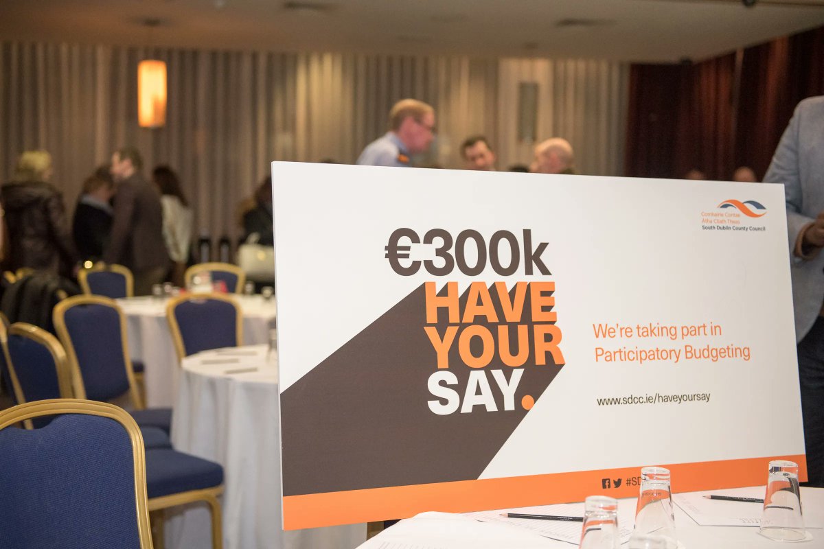 Excitement building here for the launch of €300k Have Your Say for Tallaght South &amp; Saggart happening tomorrow evening from 7:30pm at Brookfield Youth and Community Centre. Hope to see you there! Find out more here  buff.ly/3YtatFu #sdccpb