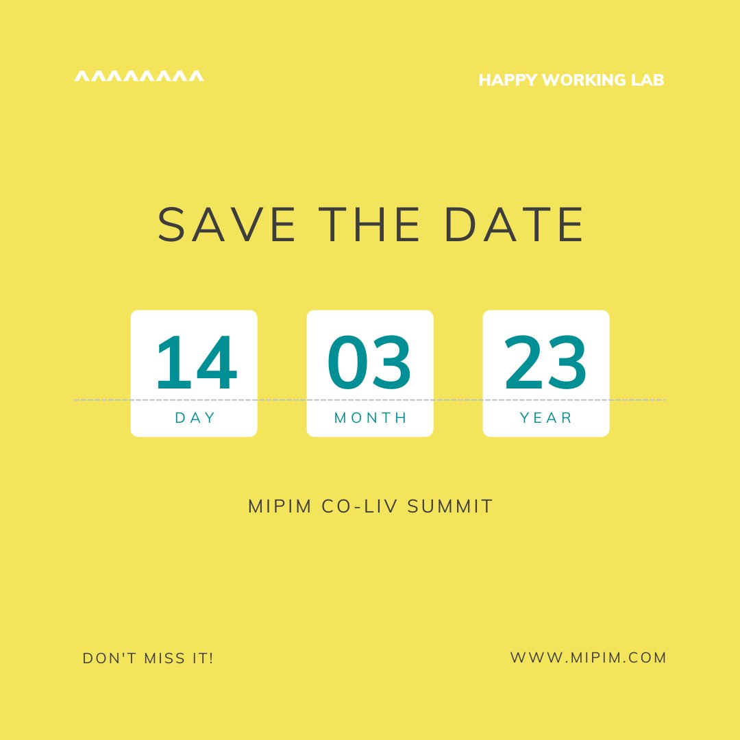 The MIPIM Co-Liv Summit is a 4-days event about coliving that takes places in Cannes. It is open to all coliving enthusiasts, investors, developers, operators, cities, architects, agents and consultants. Organised by <a href="/colivorg/">CO-LIV</a>