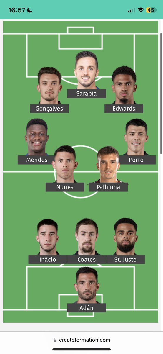 Às vezes no silêncio da noite penso neste 3-4-3