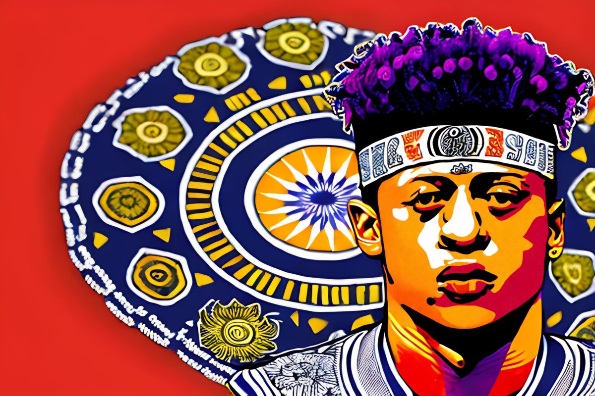 ghostMethodsArt's tweet photo. @PatrickMahomes Mandala #AIart #AIArtwork #AIArtworks #digitalartwork https://t.co/MtfJLekJ71