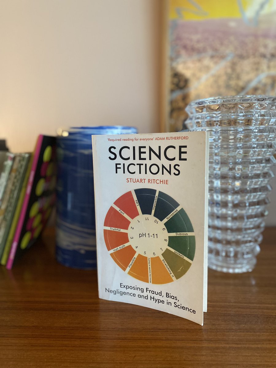 Unsolicited📖recommendation! <a href="/StuartJRitchie/">Stuart Ritchie</a>’s book was in equal measures scary and motivating. “Let’s work to resist our focus on shiny research findings and learn to value results that are solid, even if they’re less immediately thrilling” #openscience <a href="/_open_science_/">Open Science</a> <a href="/NorRepro/">The Norwegian Reproducibility Network (NORRN)</a>