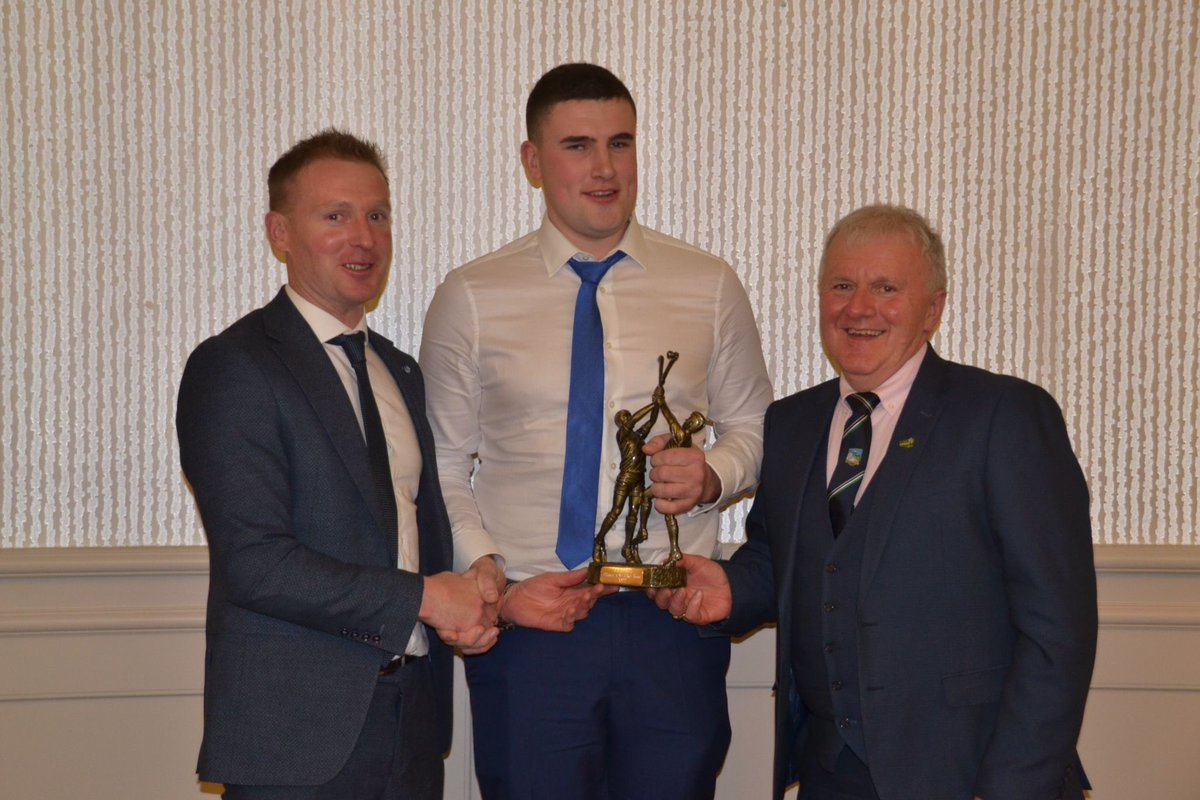 Kieransgaa's tweet photo. Congratulations to Cillian Ambrose who was voted as Hurler of the year by his teammates following a superb year in which he put in a number of stellar performances en route to County Championship success. 🟩🟧👏🏻 https://t.co/jg7HbWEm29