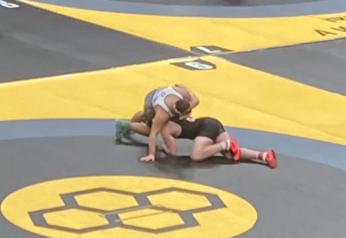 AlderAthletics's tweet photo. Dom Kroninger dropped his final match this morning 8-2, finishing his State Tournament run with the 6th Place spot on the podium.  Great year to qualify for the OHSAA State Tournament and finish as a State Placer!  @AlderHS https://t.co/oX83fTm6aE